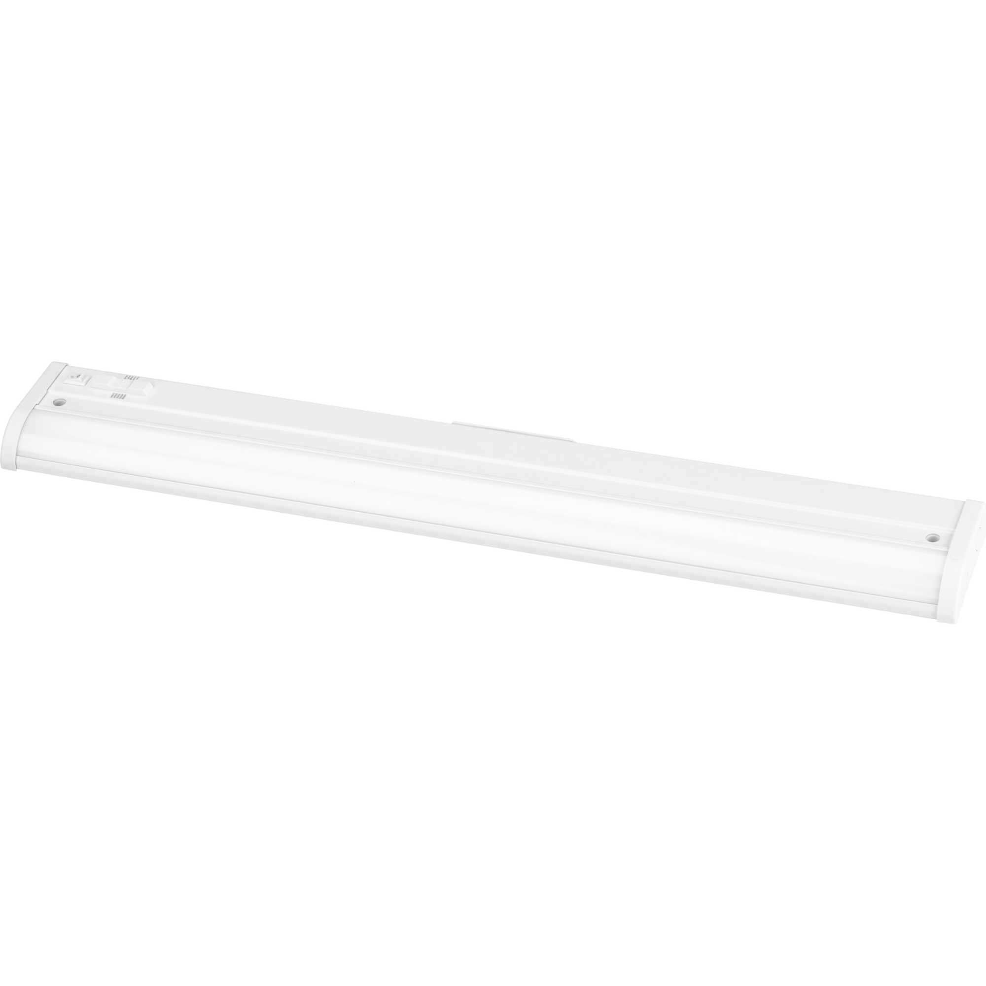 Hide-A-Lite 120 LED 23.5 inch Satin White Undercabinet Light, Progress LED