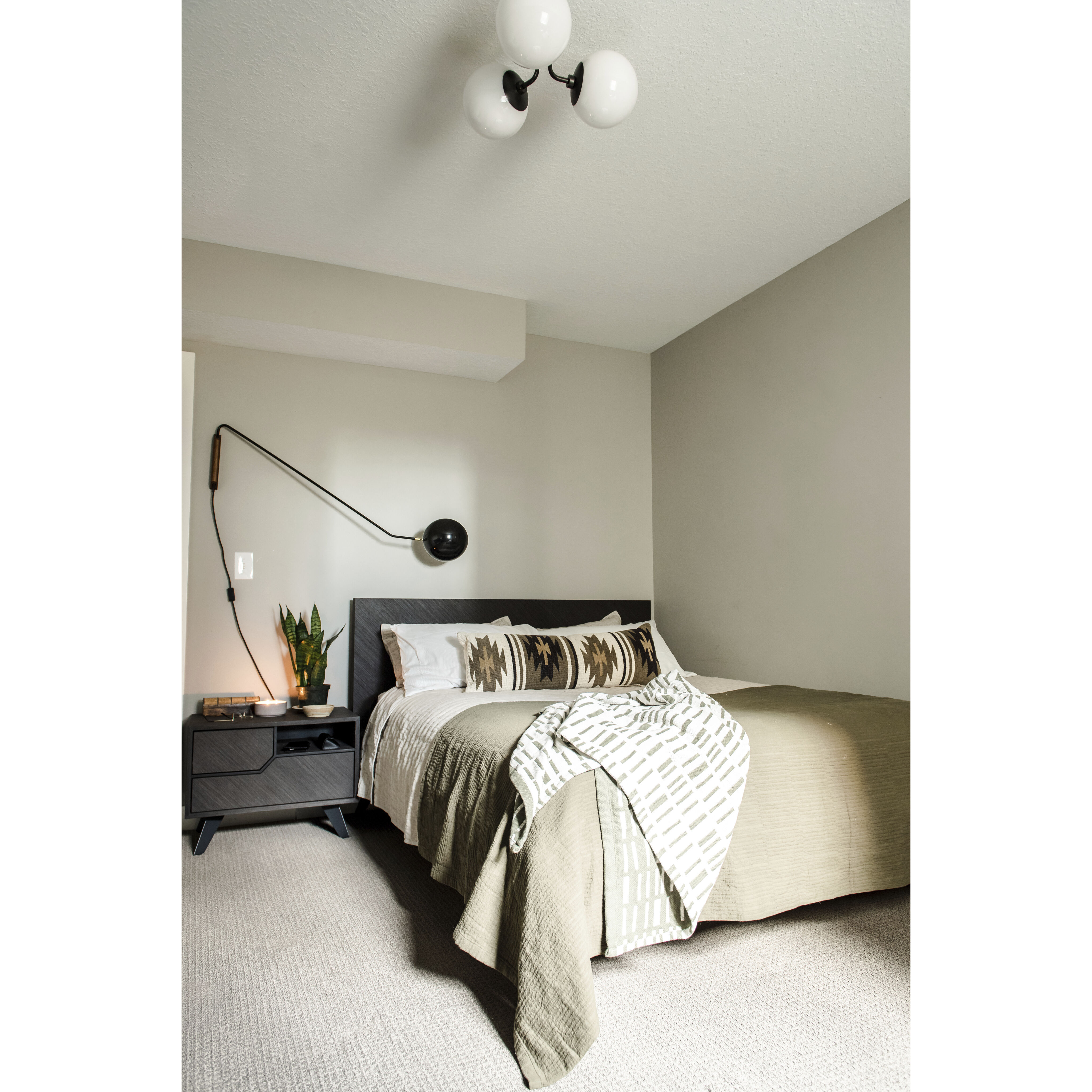 Stella 3 Light 18.25 inch Old Bronze Semi Flush Ceiling Light