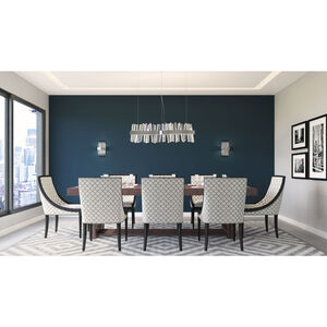 Glacier 36.00 inch Foyer Pendant