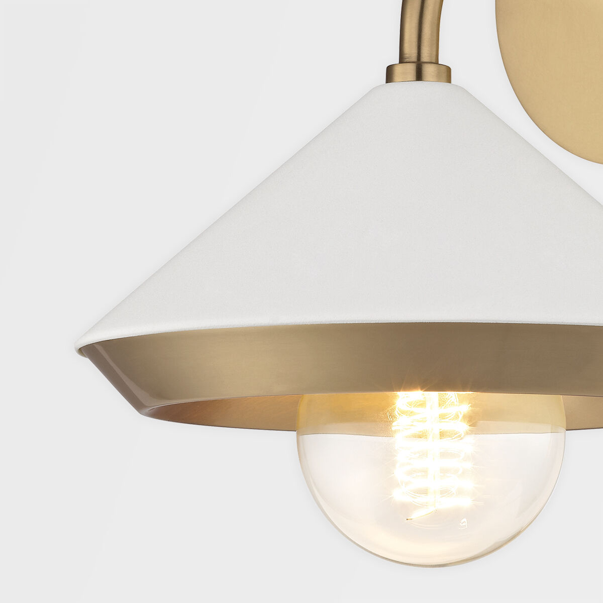 Marnie 1 Light 8 inch Aged Brass Wall Sconce Wall Light