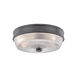 Lacey 2 Light 10 inch Old Bronze Flush Mount Ceiling Light