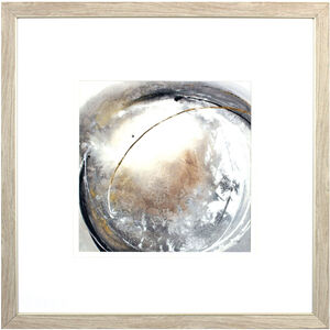 Swell Neutral and Metallic and Gray and Brown Framed Art