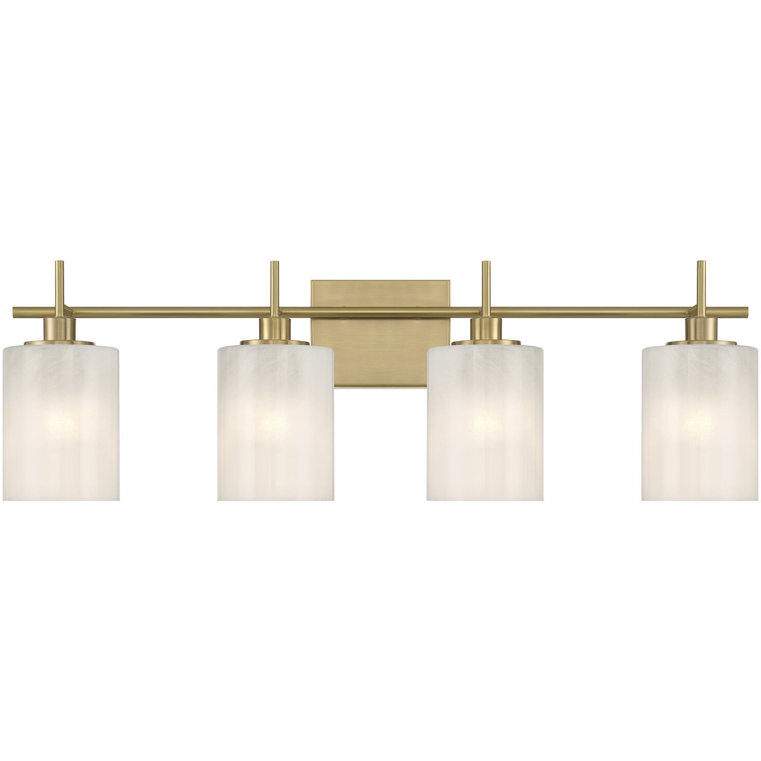 Modern 4 Light 30.75 inch Bathroom Vanity Light