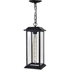 Blackbridge 1 Light 6 inch Black Outdoor Hanging Light