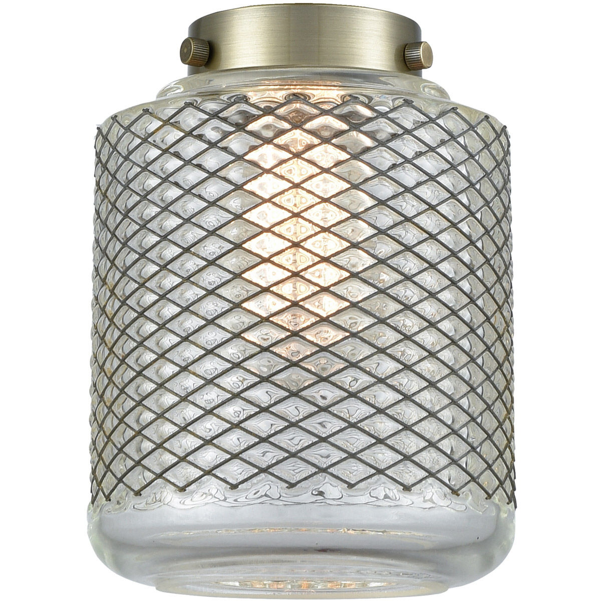 Stanton Vintage Wire Mesh Glass