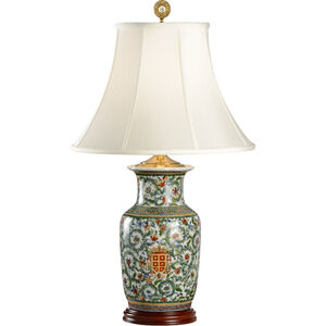 Wildwood 31 inch 100.00 watt Hand Painted Table Lamp Portable Light