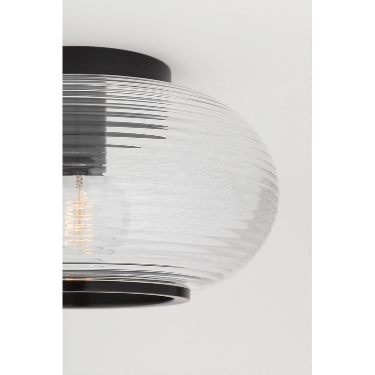 Maggie 1 Light 13 inch Old Bronze Flush Mount Ceiling Light