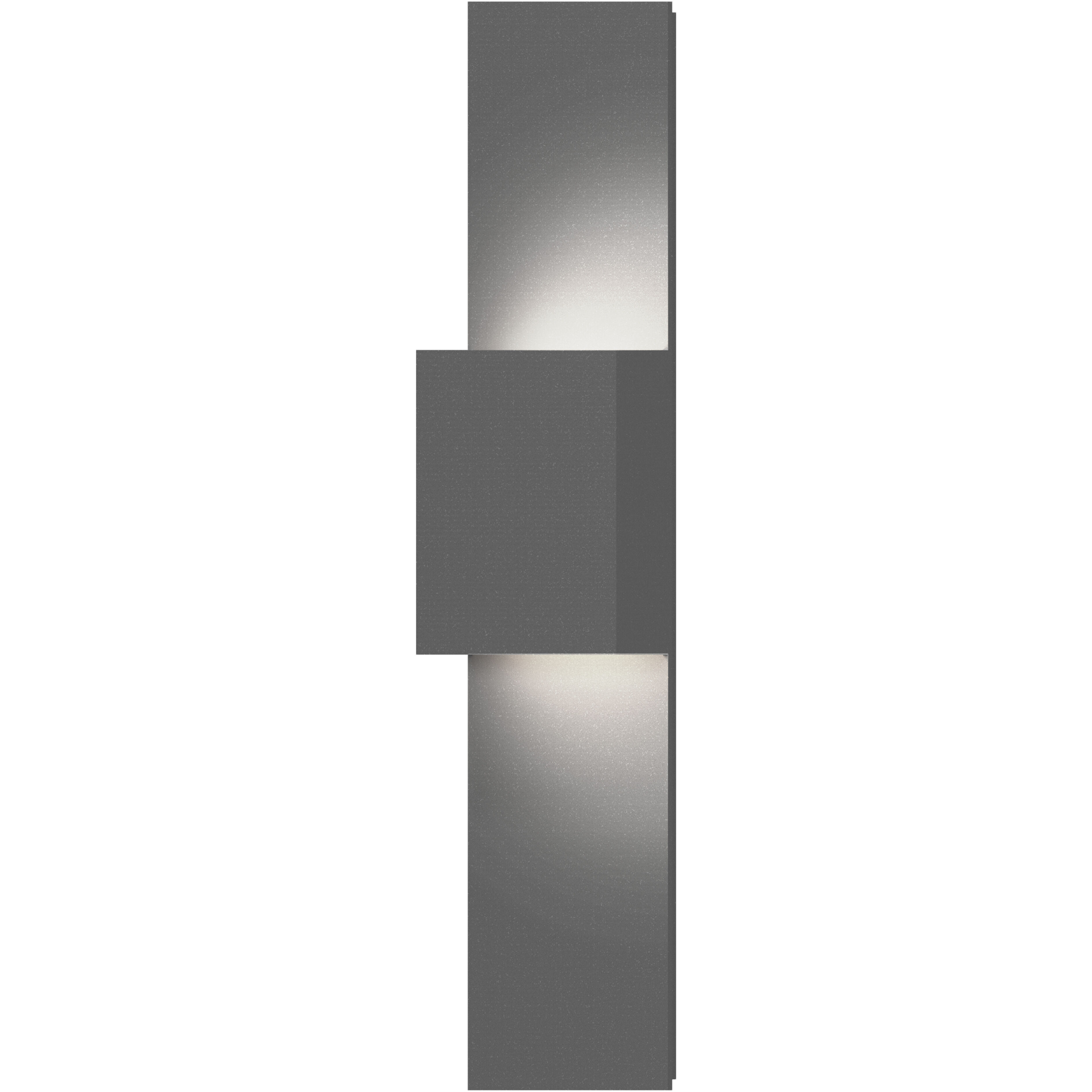 Flat Box 2 Light 6.00 inch Outdoor Wall Light