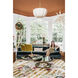 Meshelle 1 Light 20.25 inch Aged Brass Pendant Ceiling Light