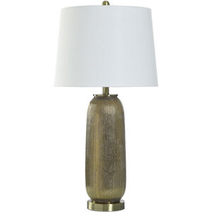 Cameron 30.5 inch 100.00 watt Dark Caramel Gold Table Lamp Portable Light