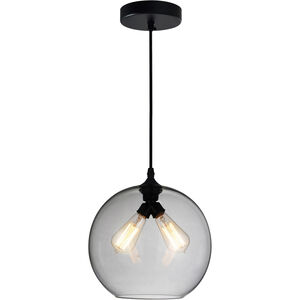 Glass 2 Light 12.00 inch Mini Pendant