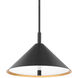 Brianna 3 Light 20 inch Gold Leaf Pendant Ceiling Light