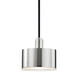 Nora LED 5 inch Polished Nickel Pendant Ceiling Light