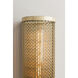 Britt 1 Light 5 inch Aged Brass ADA Wall Sconce Wall Light
