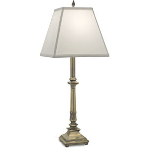 Ellie 30 inch 150.00 watt Burnished Brass Buffet Lamp Portable Light