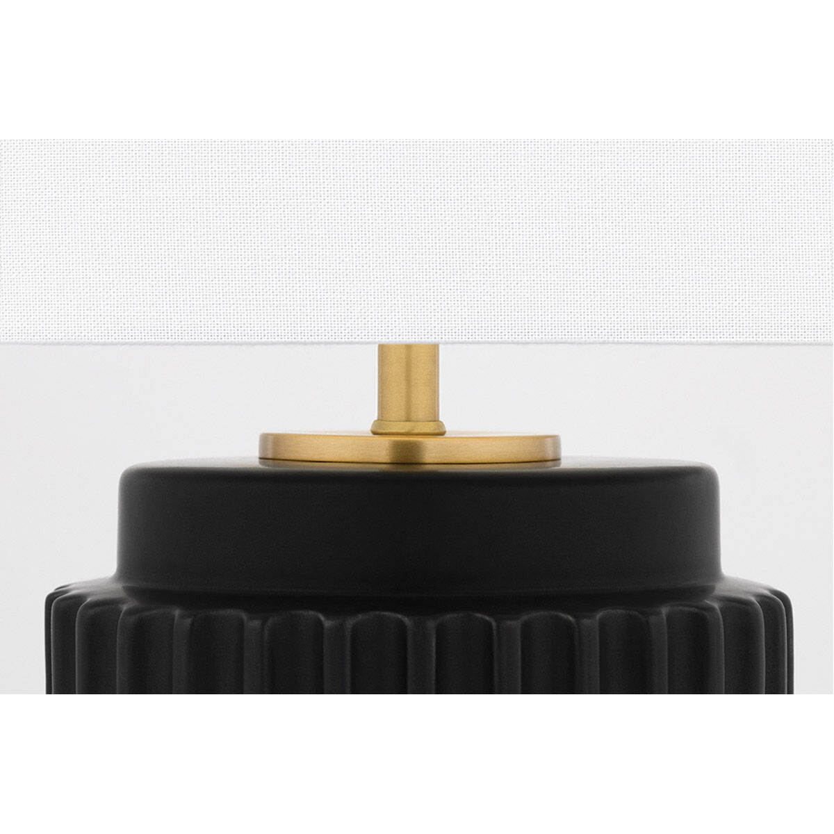 Kalani 14 inch 60.00 watt Matte Black Table Lamp Portable Light