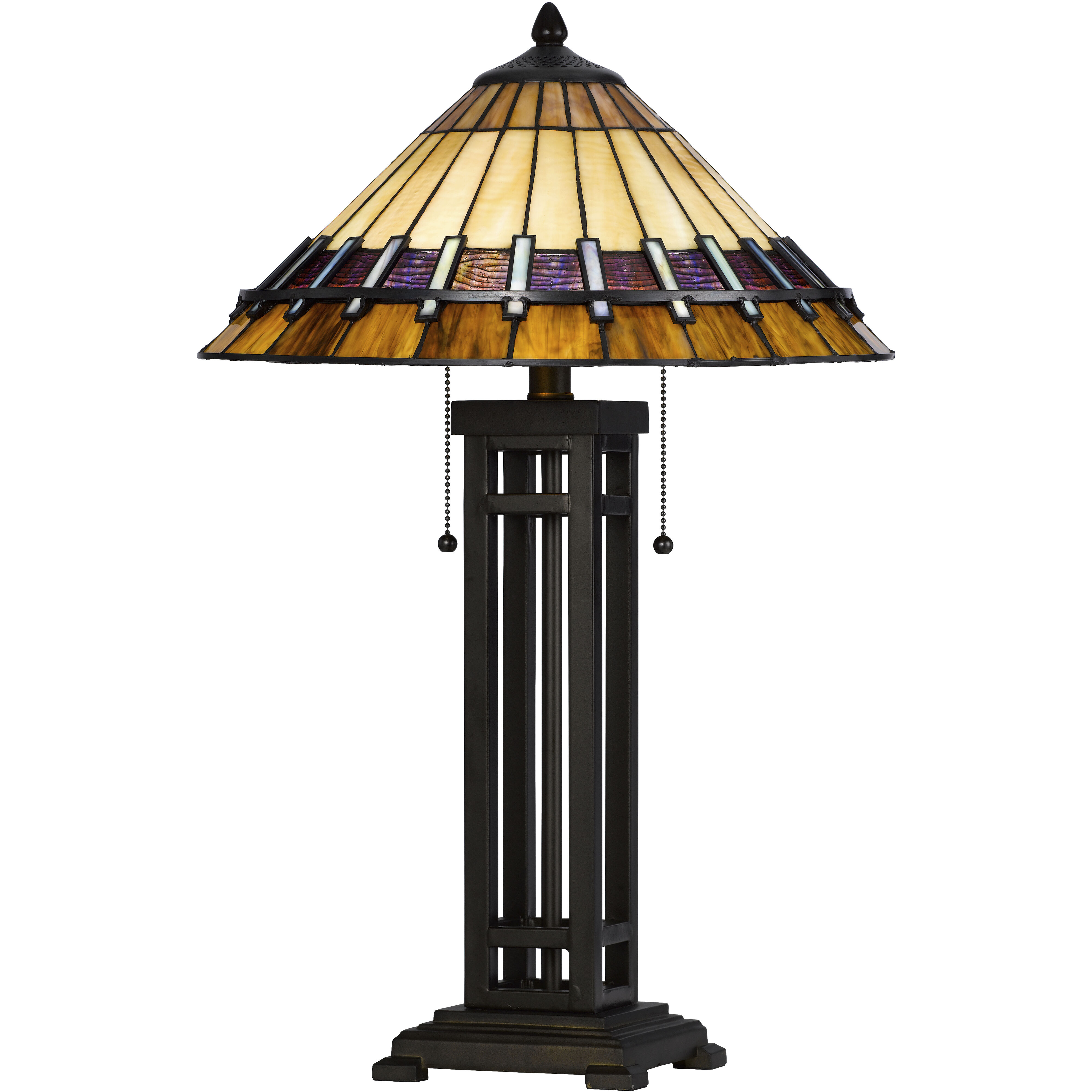 3111 Tiffany 26 inch 60.00 watt Dark Bronze Table Lamp Portable Light