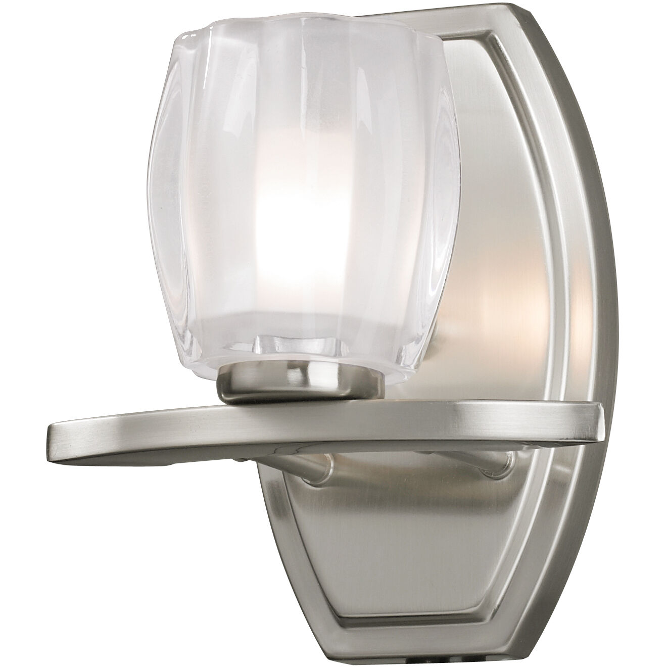 Haan 1 Light 7 inch Brushed Nickel Wall Sconce Wall Light