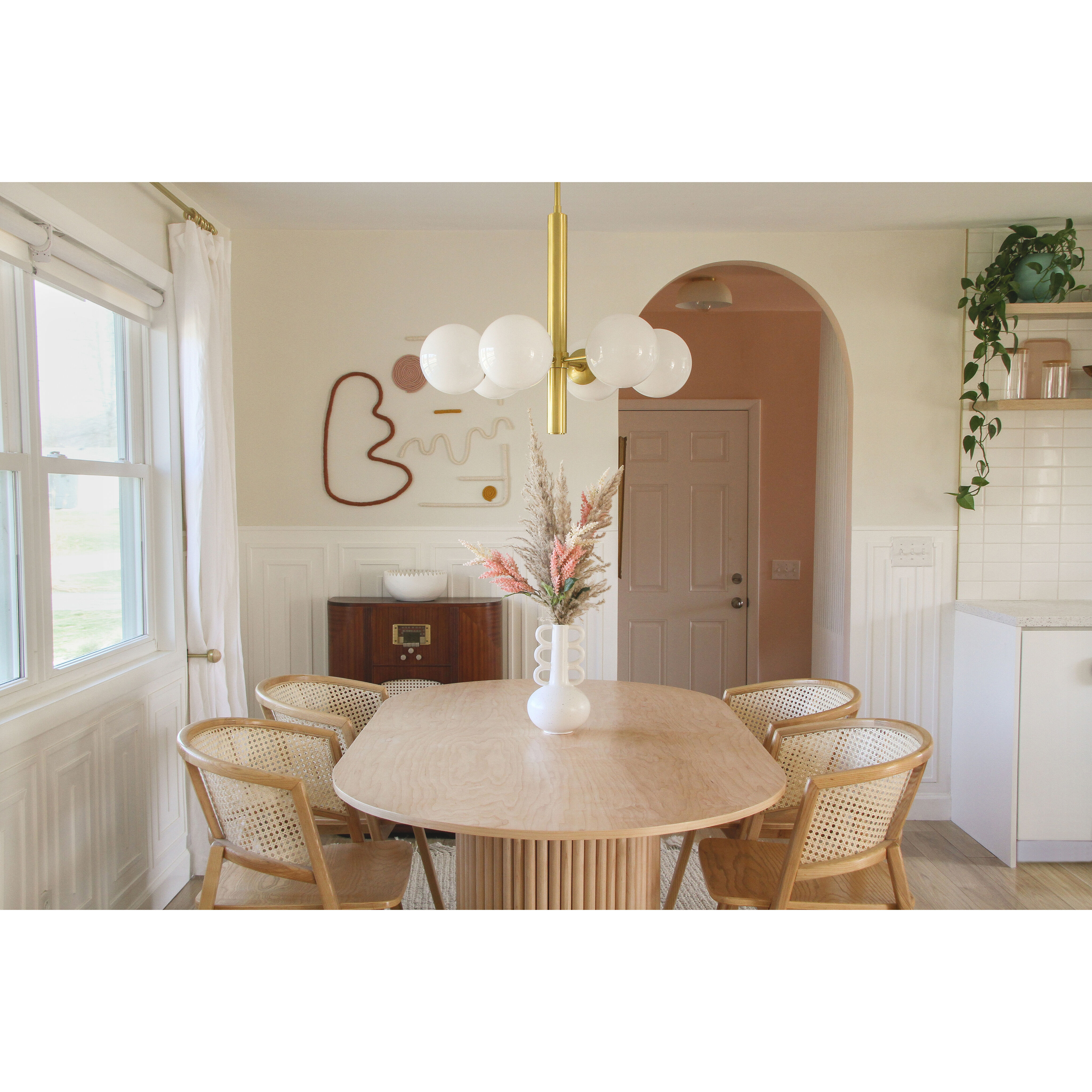 Stella 6 Light 28 inch Aged Brass Chandelier Ceiling Light