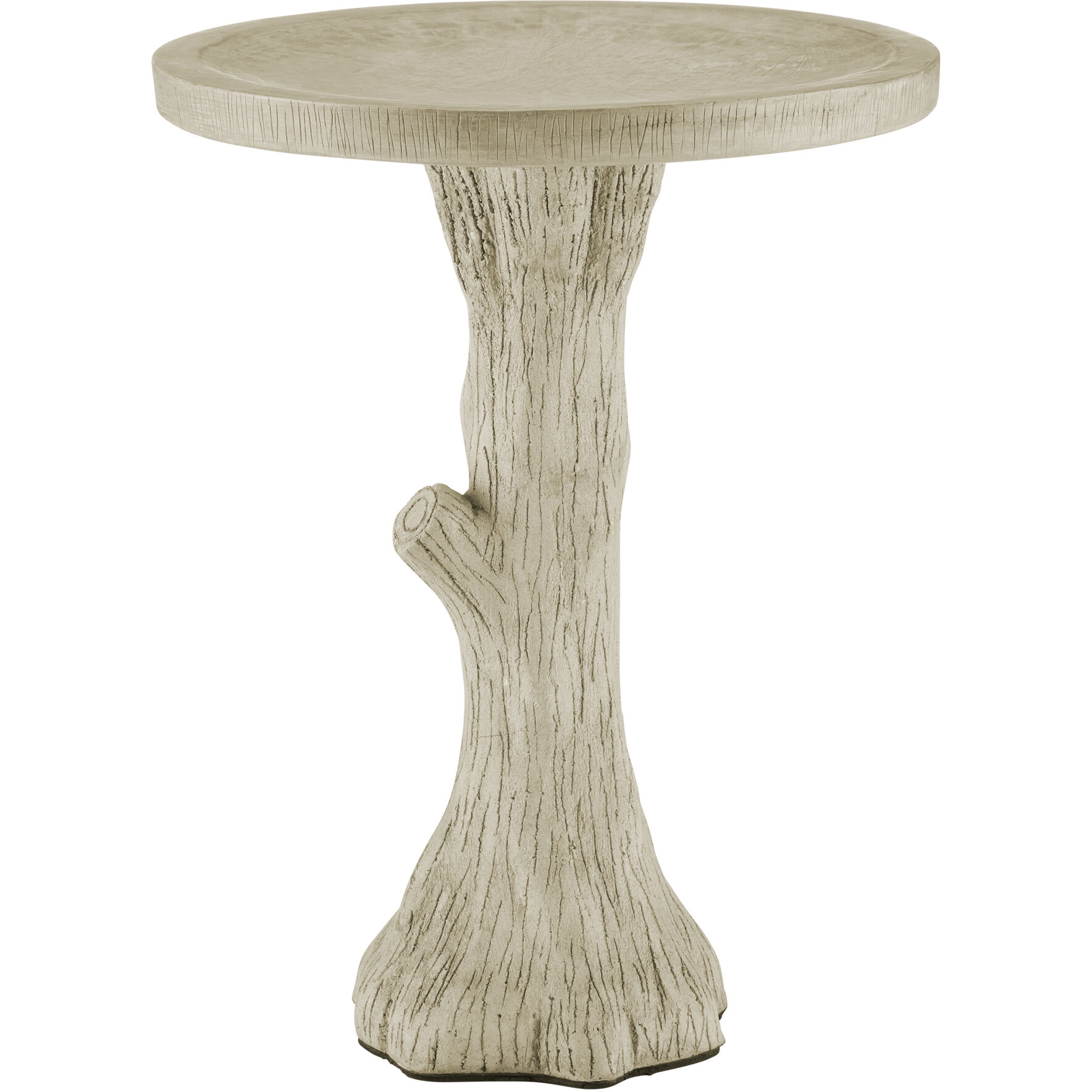 Faux Bois Portland Bird Bath, Small