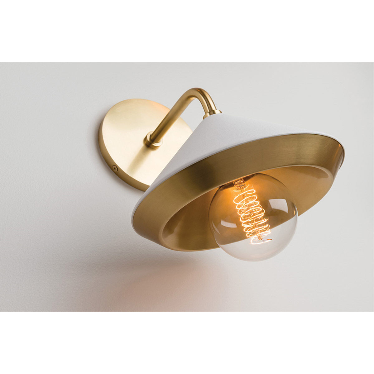 Marnie 1 Light 8 inch Aged Brass Wall Sconce Wall Light