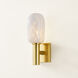 Abina 1 Light 4.75 inch Aged Brass Wall Sconce Wall Light