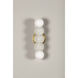 Paola 2 Light 4.75 inch Aged Brass Wall Sconce Wall Light