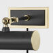 Holly 25 watt 8 inch Aged Old Bronze Picture Light Wall Light, with Plug