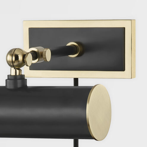 Holly 25 watt 8 inch Aged Old Bronze Picture Light Wall Light, with Plug
