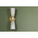 Gabriella 2 Light 4.75 inch Vintage Gold Leaf Wall Sconce Wall Light