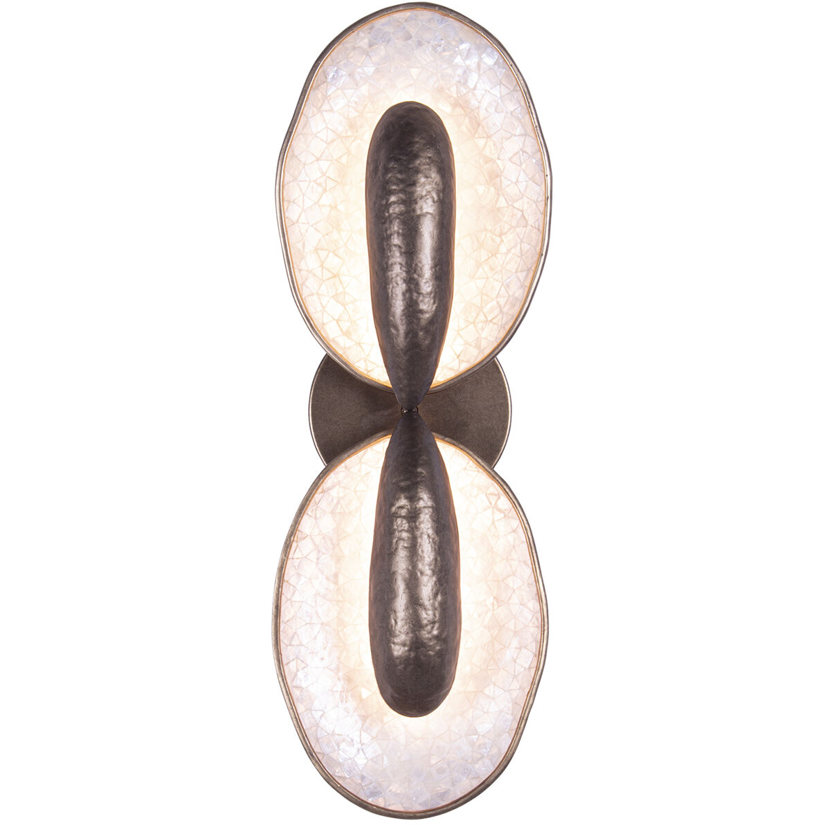 Spat Wall Sconce Wall Light in Pearlized Antique Brass