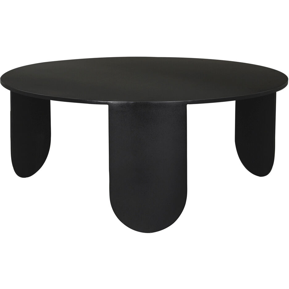 Eco 40 X 40 inch Matte Black Coffee Table