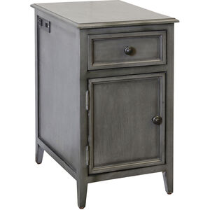 Vintage Gray 25 X 15 inch Vintage Gray Wash Side Table