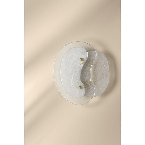 Celia 1 Light 12 inch Aged Brass ADA Wall Sconce Wall Light