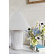 Susie 22.75 inch 60.00 watt Aged Brass and White Table Lamp Portable Light