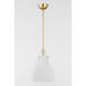 Corinthia 1 Light 10 inch Aged Brass Pendant Ceiling Light