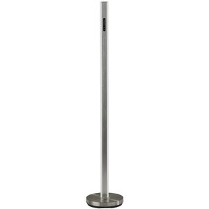 Marla 48.5 inch 32 watt Brushed Steel LED Wall Washer Floor Lamp Portable Light