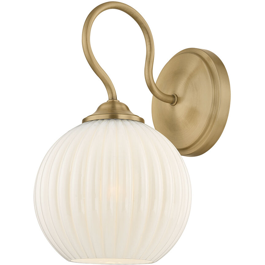 Vida 1 Light 6.5 inch Patina Brass Wall Sconce Wall Light