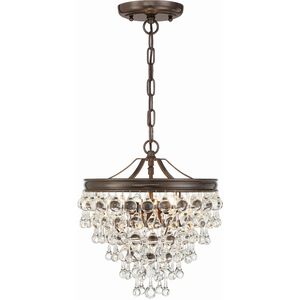 Calypso 3 Light 13.00 inch Mini Chandelier