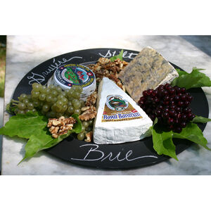 Chalkboard 14 X 5.8 inch Black Charger