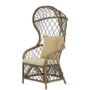 Umbrella Brown and Beige Chair