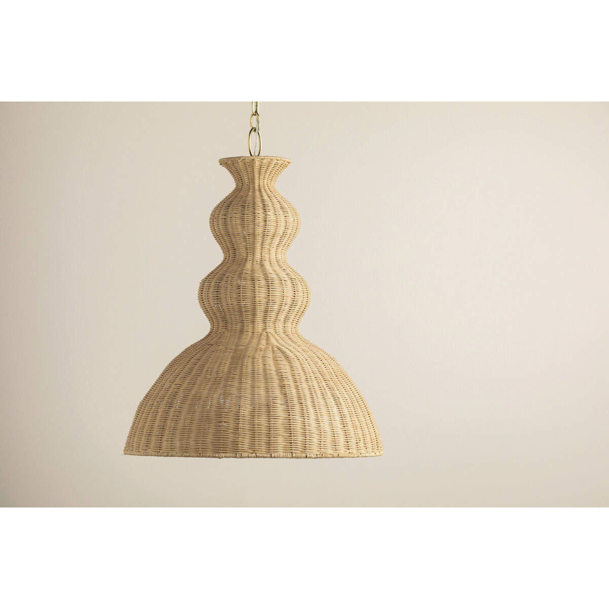 Mayla 1 Light 21.25 inch Aged Brass Pendant Ceiling Light