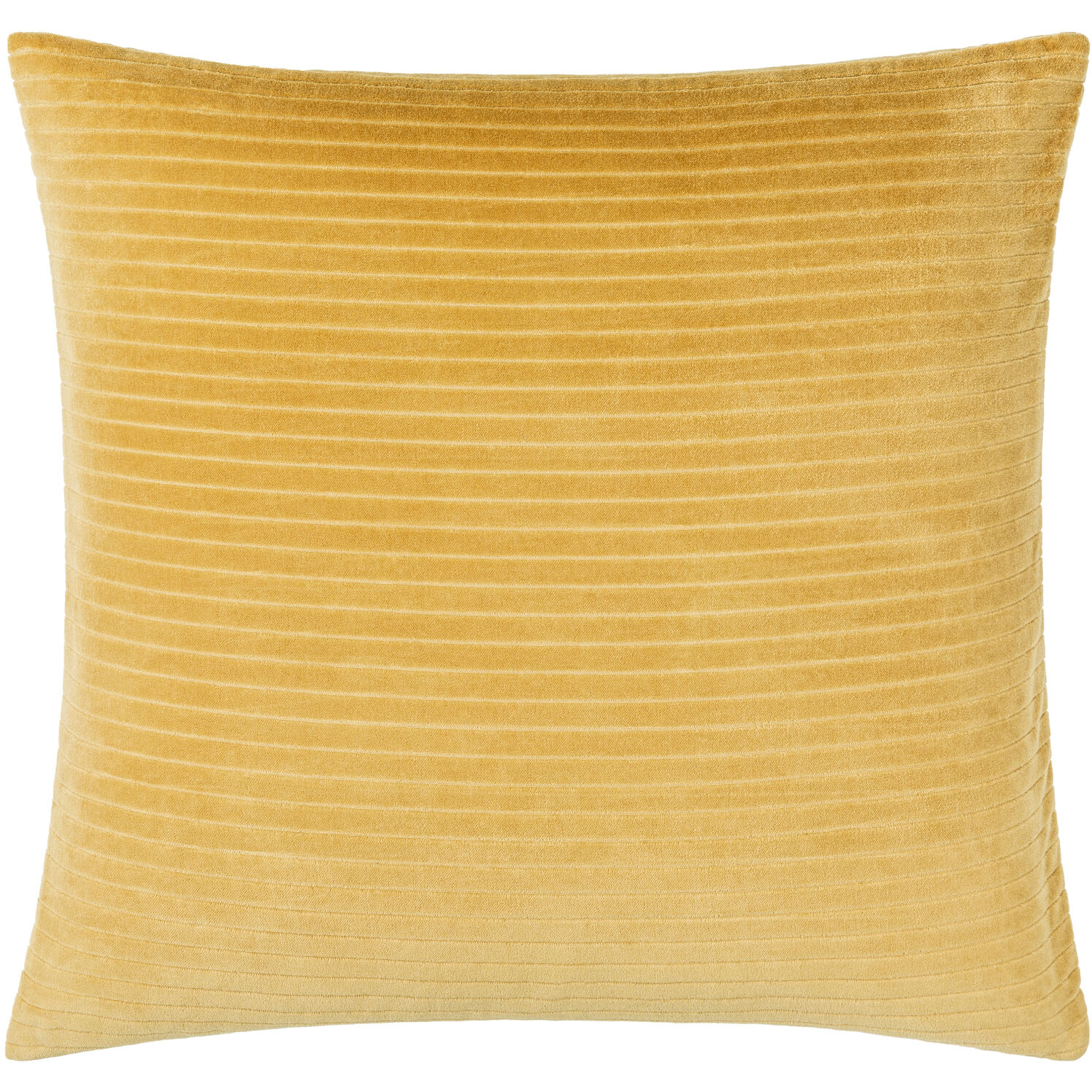 Cotton Velvet Stripes Decorative Pillow