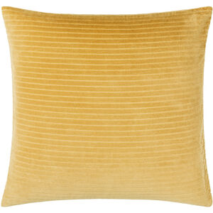 Cotton Velvet Stripes Decorative Pillow