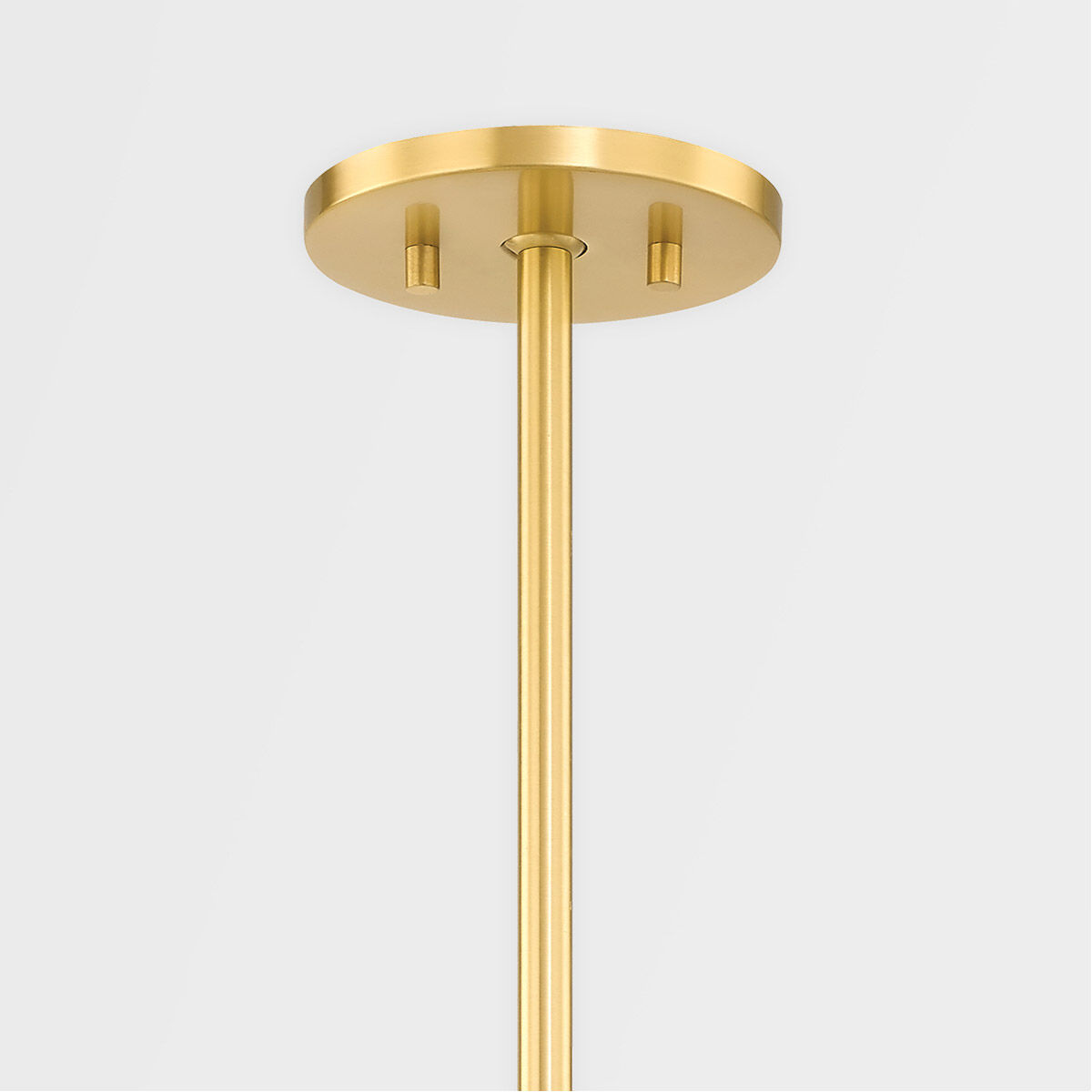 Whitley 1 Light Aged Brass Pendant Ceiling Light, Large