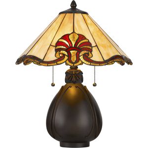 Tiffany 20 inch 60.00 watt Tiffany Accent Lamp Portable Light