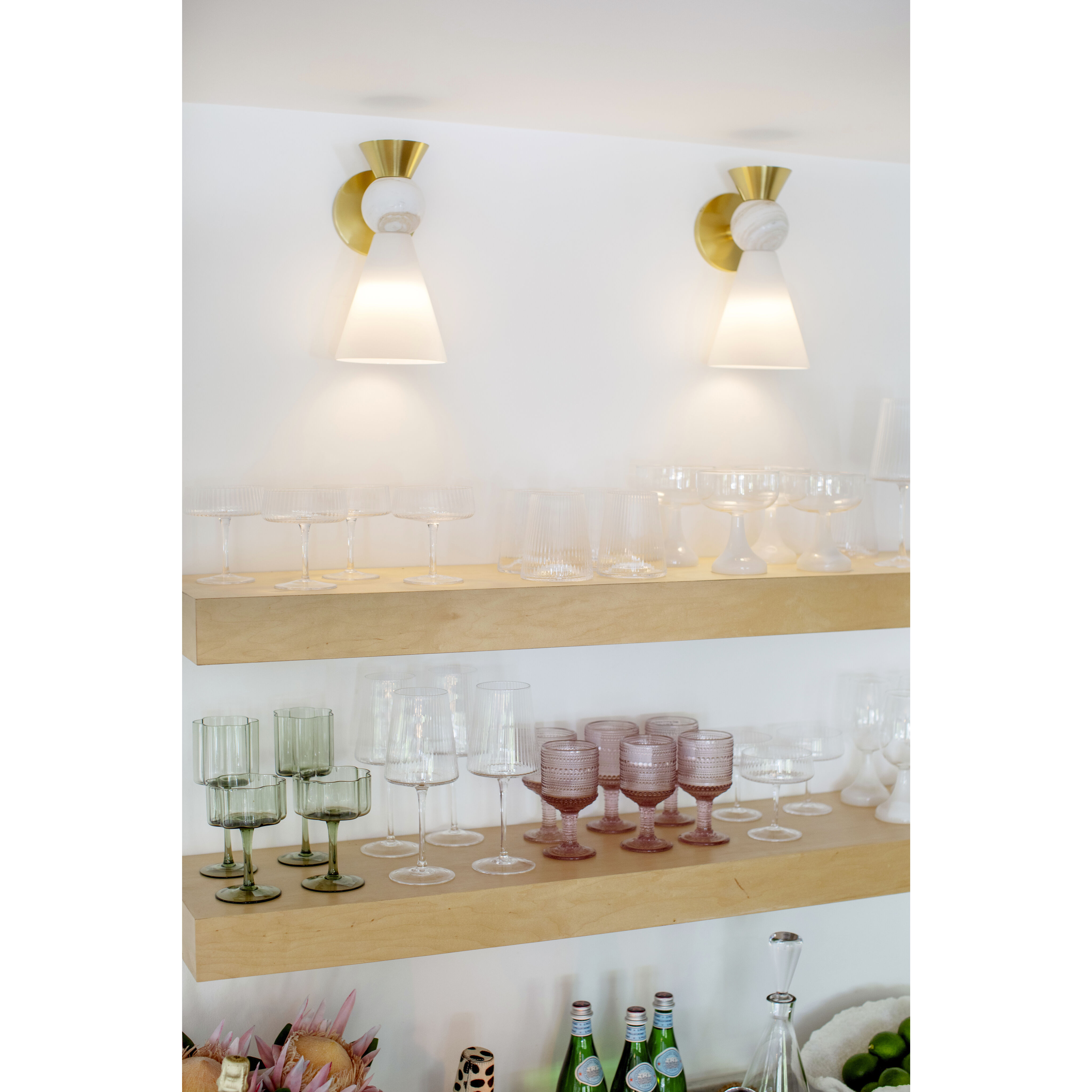 Mona 1 Light 6 inch Aged Brass Wall Sconce Wall Light