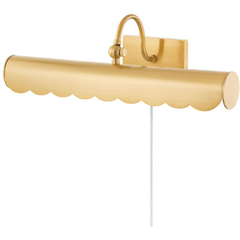 Fifi 50 watt 19.69 inch Aged Brass Picture Light Wall Light