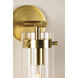 Haisley 1 Light 4.75 inch Aged Brass Wall Sconce Wall Light