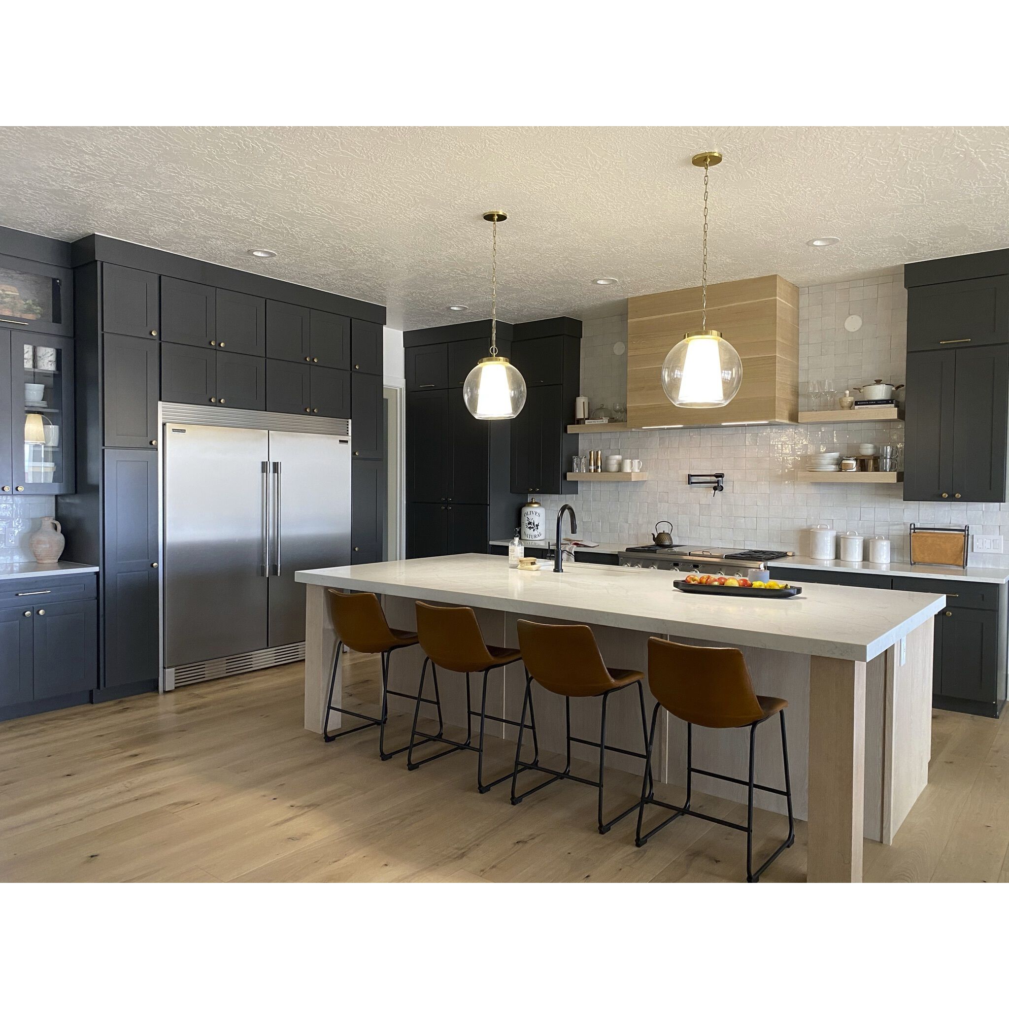 Sasha LED 15 inch Aged Brass Pendant Ceiling Light